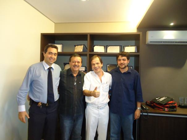 Líder Jovair recebe integrantes da Saúde em Goiânia