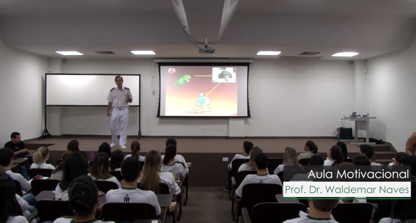 Aula Motivacional para os alunos do Colégio Medicina