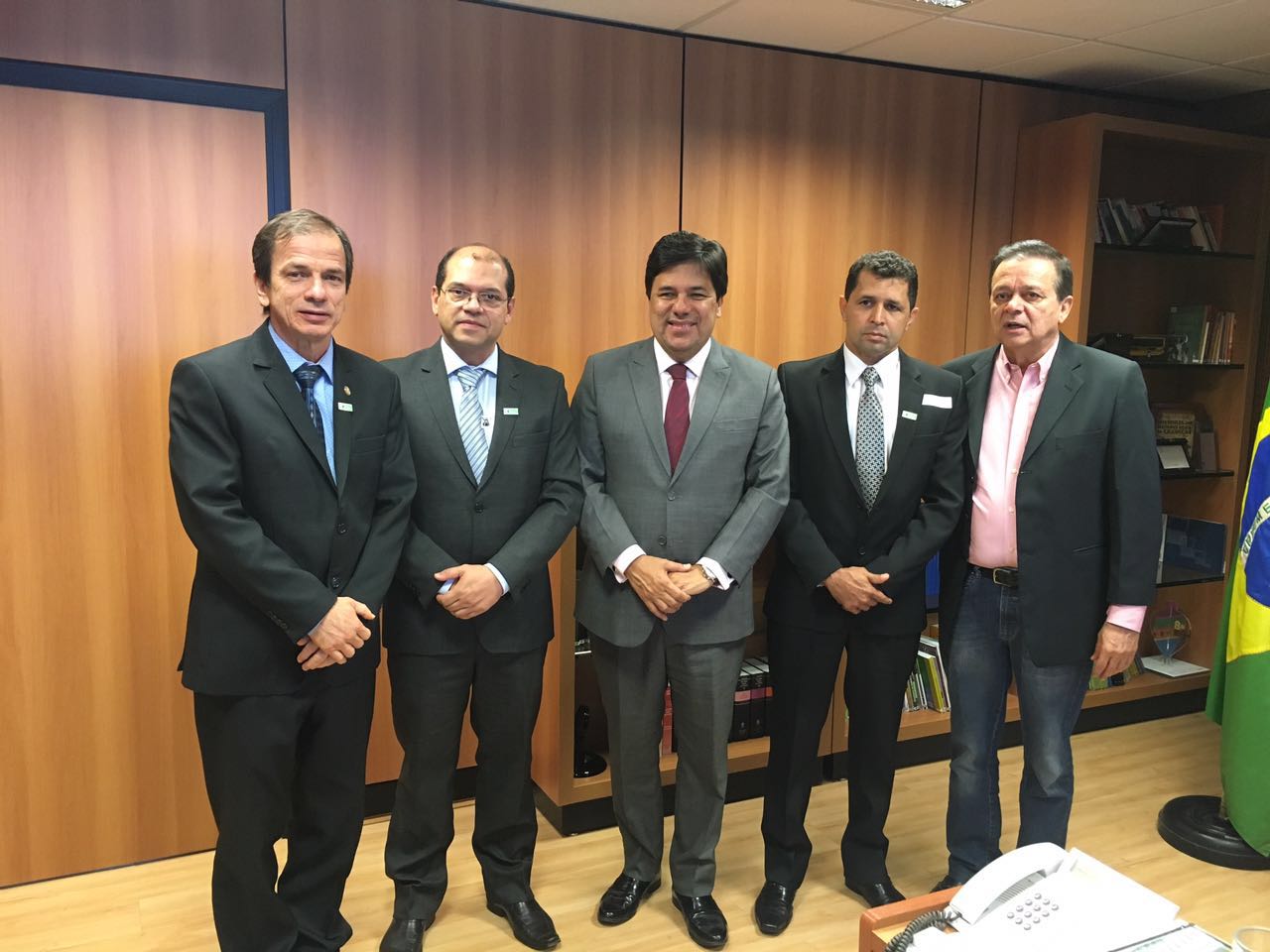 Ministro da Educação recebe diretores da Fundação Tiradentes e da FPM