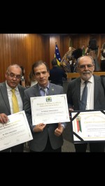 Aldair Novato, Waldemar Naves do Amaral e Carlos Vital