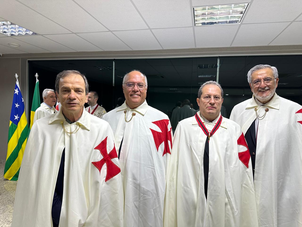Dia 13/05/24 dia de Nossa Senhora de Fátima, encontro dos membros do ciclo templário de Goiás em comando a Portugal no auditório do SICOOB Unicentro Br Goiânia…